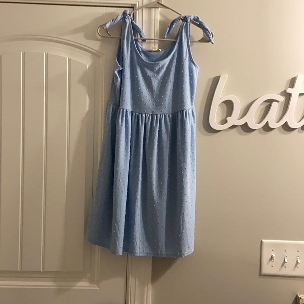 BABYDOLL BLUE DRESS!